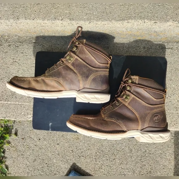 DOUBLE H Men's Size 10.5 D - Brunel 6&quot; Composite Safety Toe Work Boots DH5372