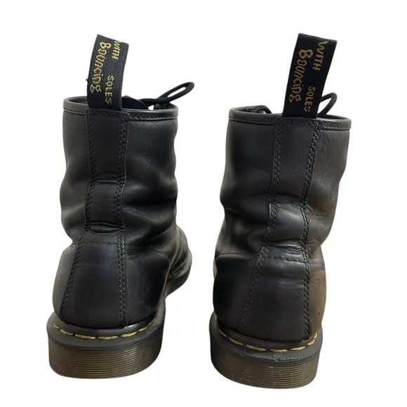 Dr. Martens 1460 Leather Boots Mens Size EU 43 US9 10 Black 11822 B9