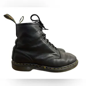 Dr. Martens 1460 Leather Boots Mens Size EU 43 US9 10 Black 11822 B9