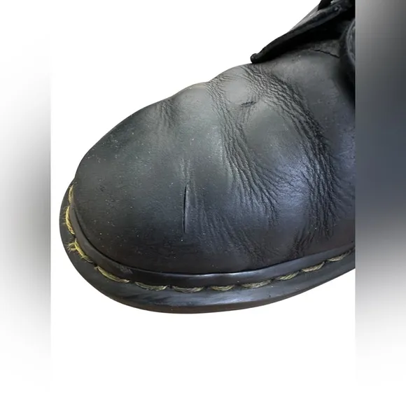 Dr. Martens 1460 Leather Boots Mens Size EU 43 US9 10 Black 11822 B9