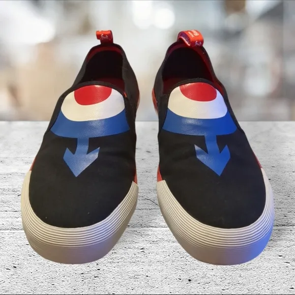 Dr martens &quot;the who&quot; slip on toomey shoe size 8 men's 9 ladies unisex
