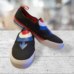 Dr martens &quot;the who&quot; slip on toomey shoe size 8 men's 9 ladies unisex