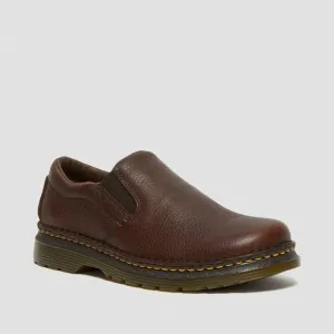 Dr. Martens Boyle Grizzly Leather Slip On Shoes