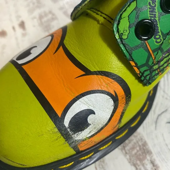 Dr Martens Children's Shoes 6 Hole Brooklee Mikey in M Green 21758316 Doc