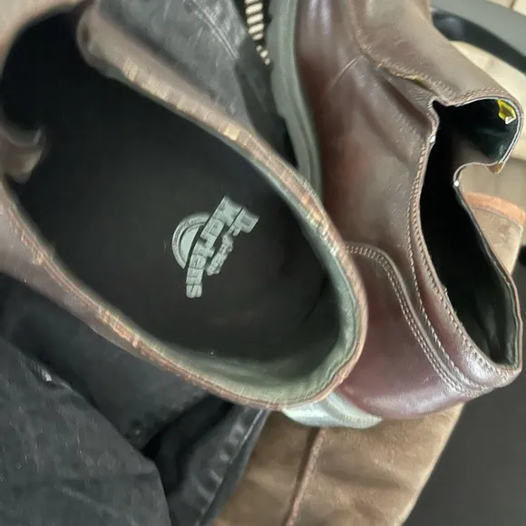 Dr. Martens Cushion Sole Slip on low top shoes oil resistant