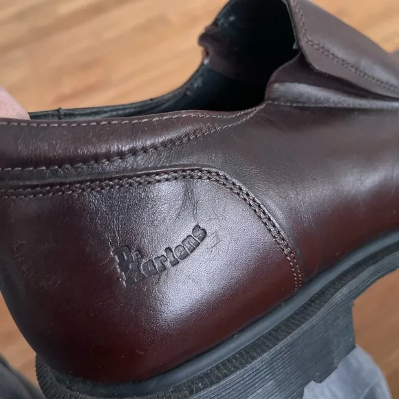 Dr. Martens Cushion Sole Slip on low top shoes oil resistant