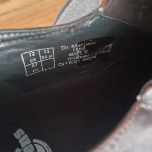 Dr. Martens Cushion Sole Slip on low top shoes oil resistant