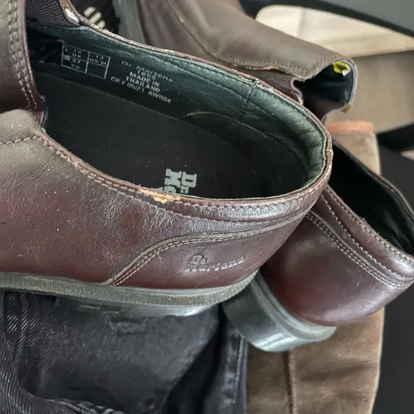 Dr. Martens Cushion Sole Slip on low top shoes oil resistant