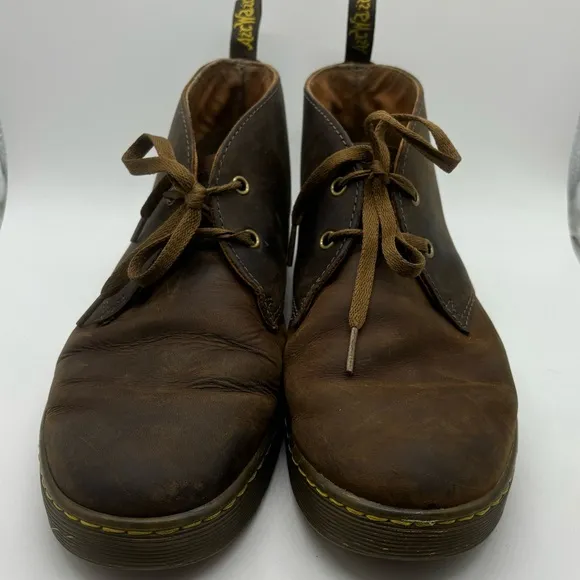 Dr. Martens Doc Cabrillo Air Wair Brown Leather Chukka Boots Shoes Men’s 9