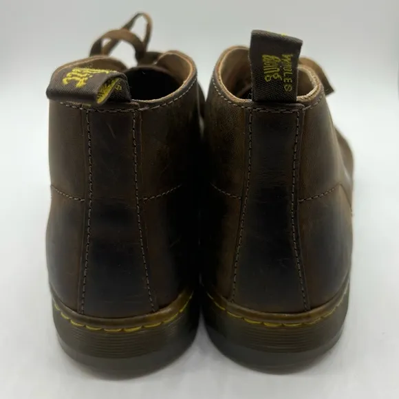 Dr. Martens Doc Cabrillo Air Wair Brown Leather Chukka Boots Shoes Men’s 9