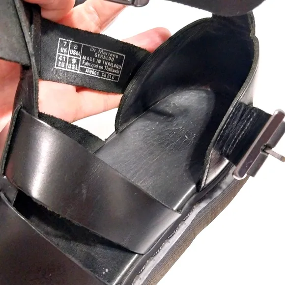 Dr Martens Geraldo Galdiator Sandals, Size 9|EUR 41