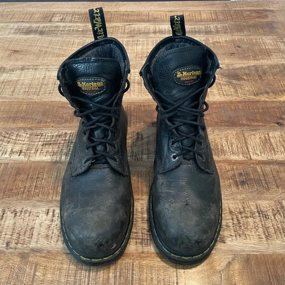 Dr Martens Icon Leather Steel Toe Work Boots