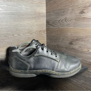 Dr martens rockland black leather lace boots