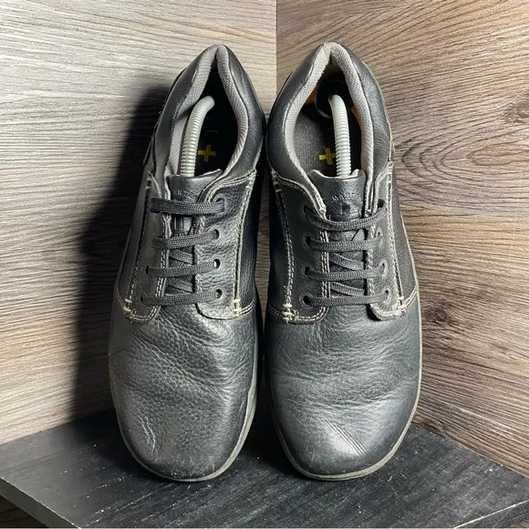 Dr martens rockland black leather lace boots