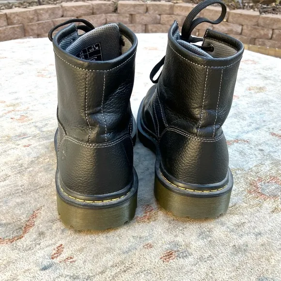 Dr. Martens Roseland EUC Black Leather Boots Mens Sz 12