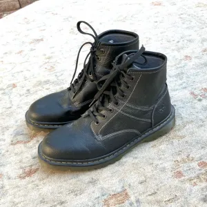 Dr. Martens Roseland EUC Black Leather Boots Mens Sz 12