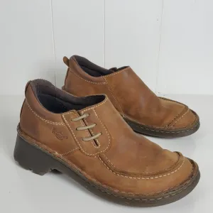 Dr Martens size 5 brown slip on healed moccasin