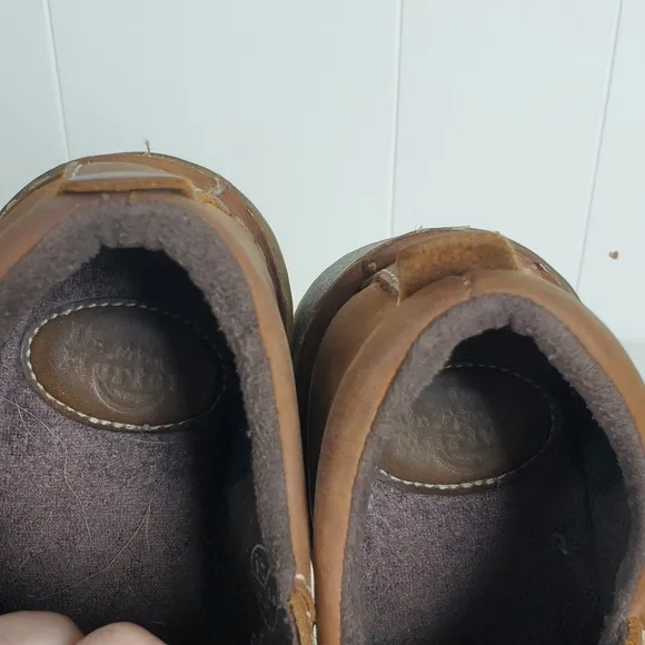 Dr Martens size 5 brown slip on healed moccasin