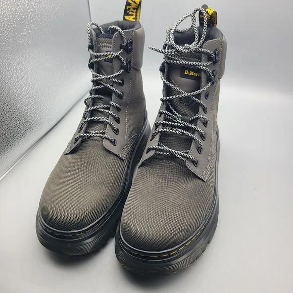 Dr. Martens Tarik Boots Mens Sz 11/ 45 Shoes Gray Mesh Utility Work Lace Up New