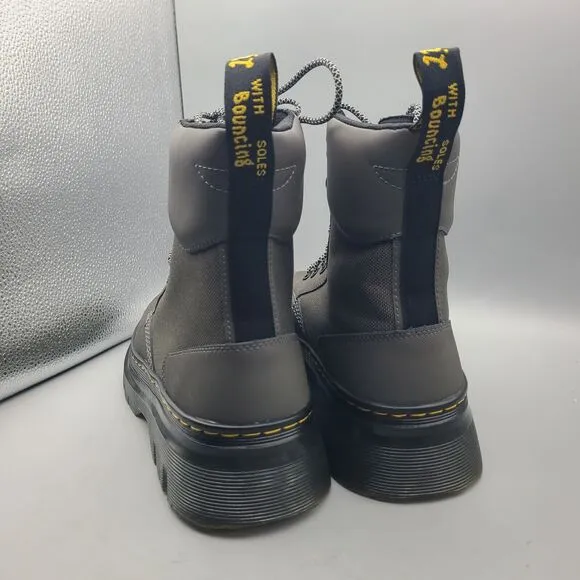 Dr. Martens Tarik Boots Mens Sz 11/ 45 Shoes Gray Mesh Utility Work Lace Up New