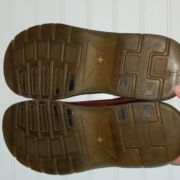 Dr Martens US 11 M L Brown Slip On Loafer Shoes 11198