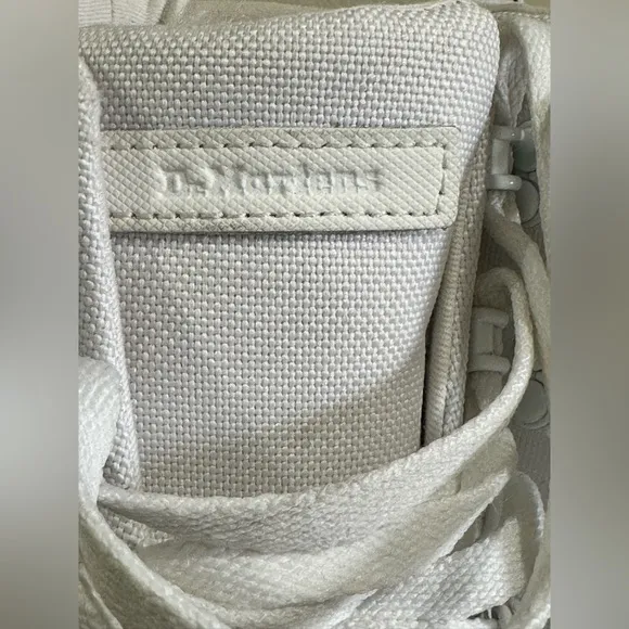 Dr. Martens White High-Top Sneakers
