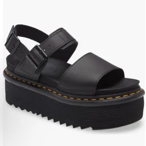 Dr. MartensVoss Quad Hydro LeatherPlatform Sandal (Women)