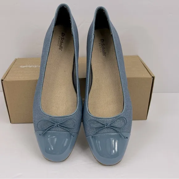 Dr SCHOLL’S WEXLEY BOW LOAFERS, OXIDE BLUE COLOR, ODOR-BAN, SIZE 11M, EUR 42