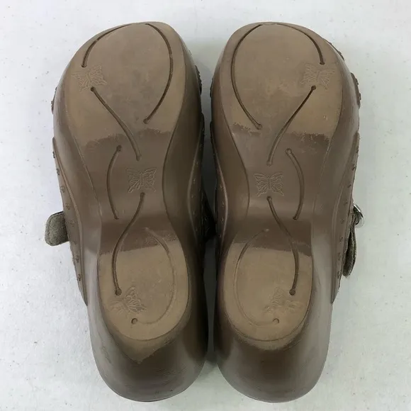 Dr. Scolls Womens Rubber Clog Shoes Size 9