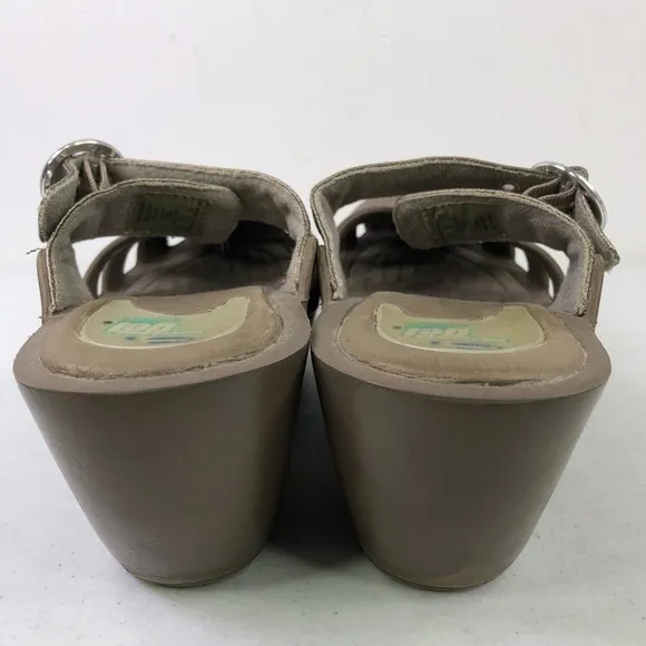 Dr. Scolls Womens Rubber Clog Shoes Size 9