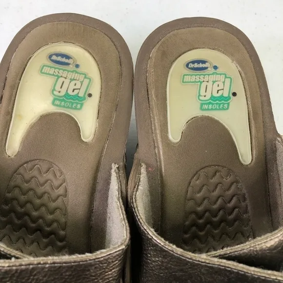 Dr. Scolls Womens Rubber Clog Shoes Size 9