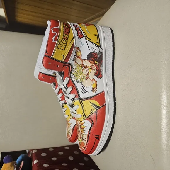 Dragon Ball Z Broly High Top Sneakers