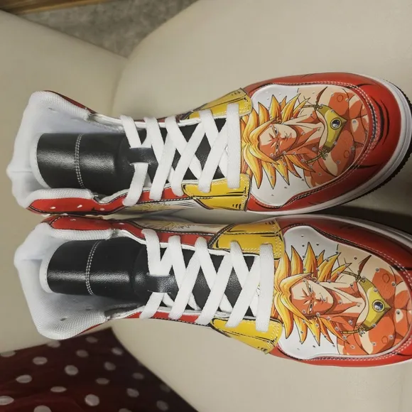 Dragon Ball Z Broly High Top Sneakers