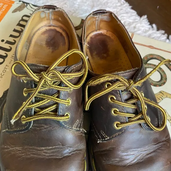 Dr.Martens‎ made in England brown leather shoes