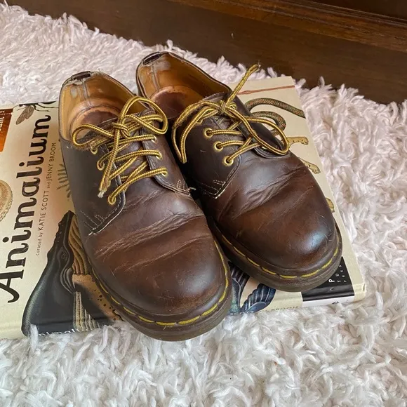 Dr.Martens‎ made in England brown leather shoes