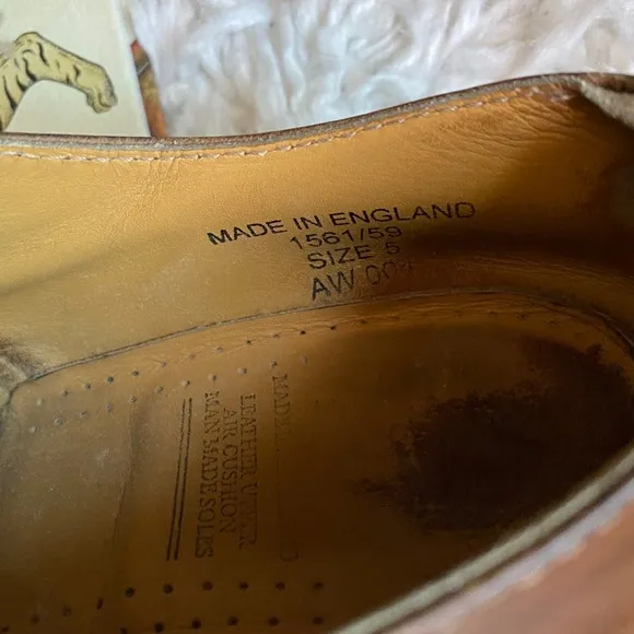 Dr.Martens‎ made in England brown leather shoes