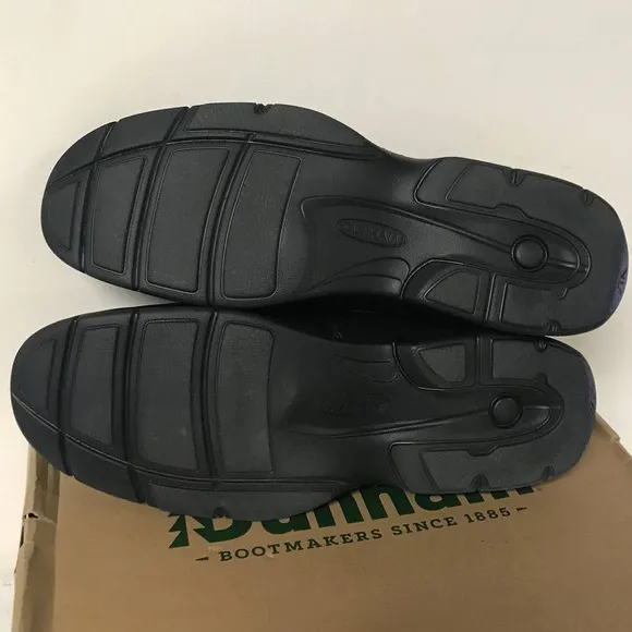 Dunham Men's Size 13D Blair Slip-On Shoes, Black Leather - FLOOR MODELS