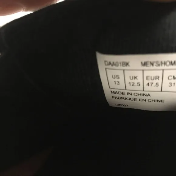 Dunham Men's Size 13D Blair Slip-On Shoes, Black Leather - FLOOR MODELS