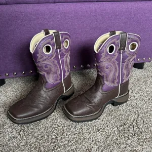 Durango Size 2 Big Kids Cowgirl Boots Cowboy Western Shoes