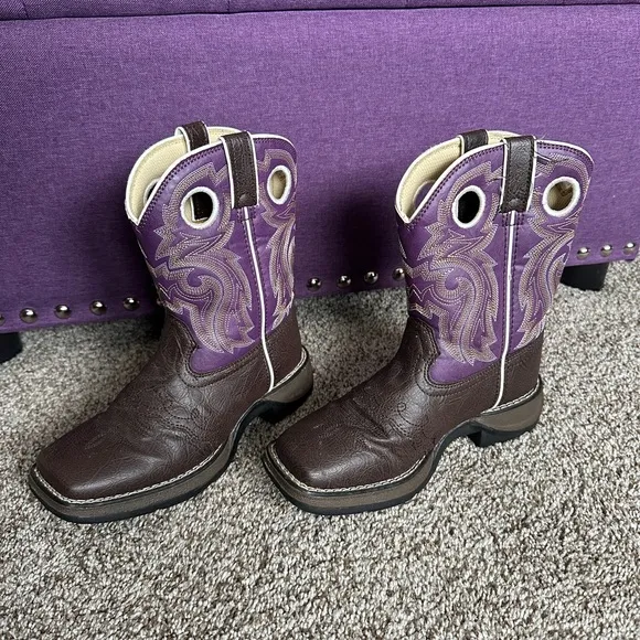 Durango Size 2 Big Kids Cowgirl Boots Cowboy Western Shoes