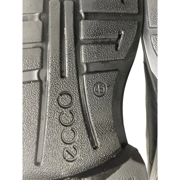 ECCO 05013400101 Men’s Black Leather Helsinki Bike Toe Slip On Loafer Shoes  11