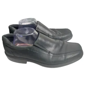 ECCO 05013400101 Men’s Black Leather Helsinki Bike Toe Slip On Loafer Shoes  11