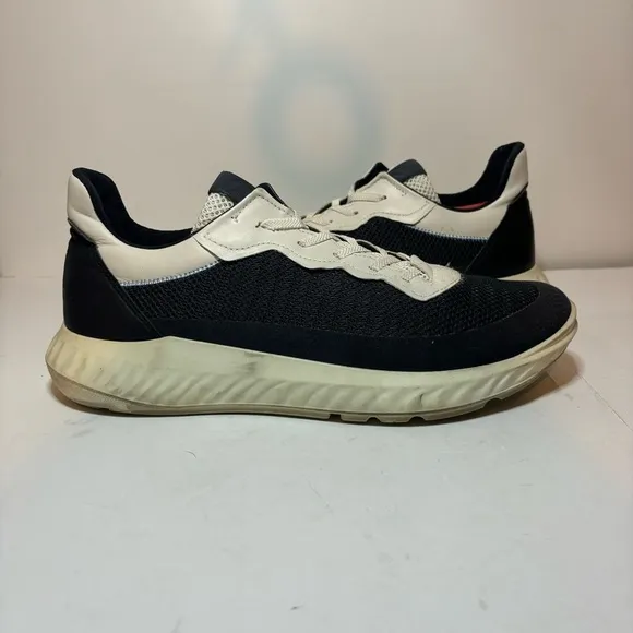 ECCO ATH-1FM Mens Size 12 12.5 EU 46 Blue Mesh Athletic Running Shoes Sneakers