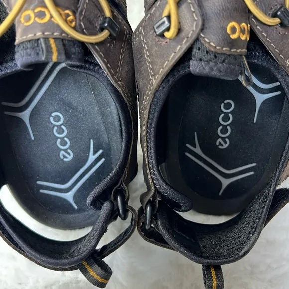 ECCO BIOM Delta Offroad Hiking Trail Walking Sandal Shoe Leather Outdoor EU 47