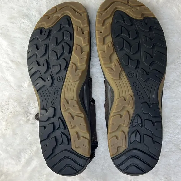 ECCO BIOM Delta Offroad Hiking Trail Walking Sandal Shoe Leather Outdoor EU 47