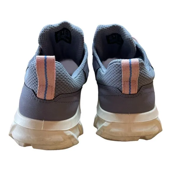 Ecco MX Grey Low Breathru Running Sneakers Shoes Women's Size 8.5