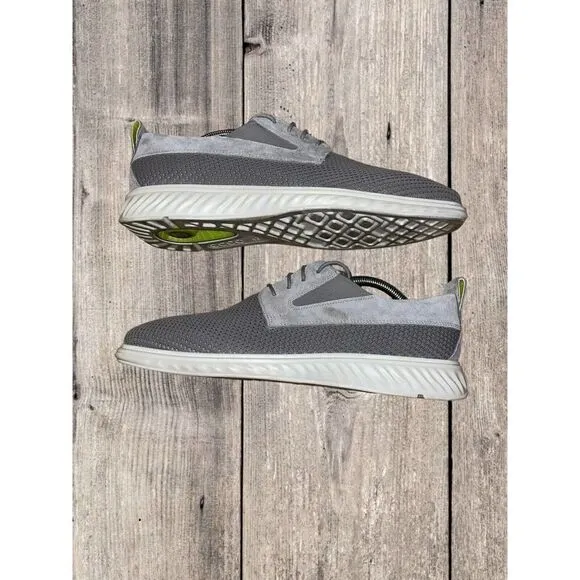 Ecco Mens St. 1 Hybrid Lite Gray Mesh Summer Derby Oxford Shoes Men’s Size 9-9.5