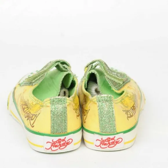 Ed Hardy Sparkle Mermaid No Lace Sneaker Girls 3