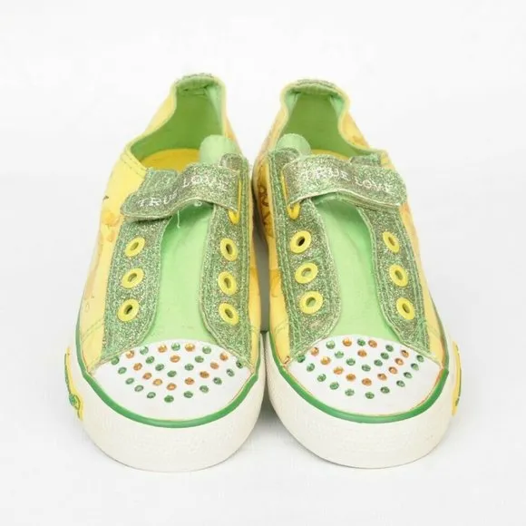 Ed Hardy Sparkle Mermaid No Lace Sneaker Girls 3