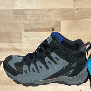 Eddie Bauer Gray and Black Athletic Shoes  Rugged Design and High Ankle 12